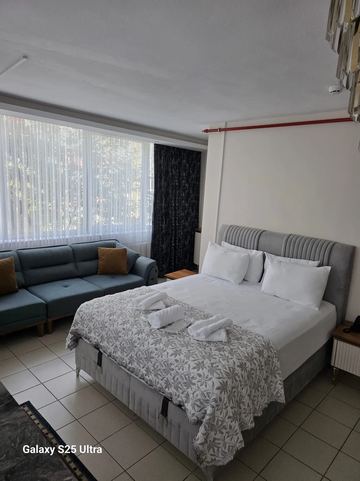 Santral Otel oda görünümü